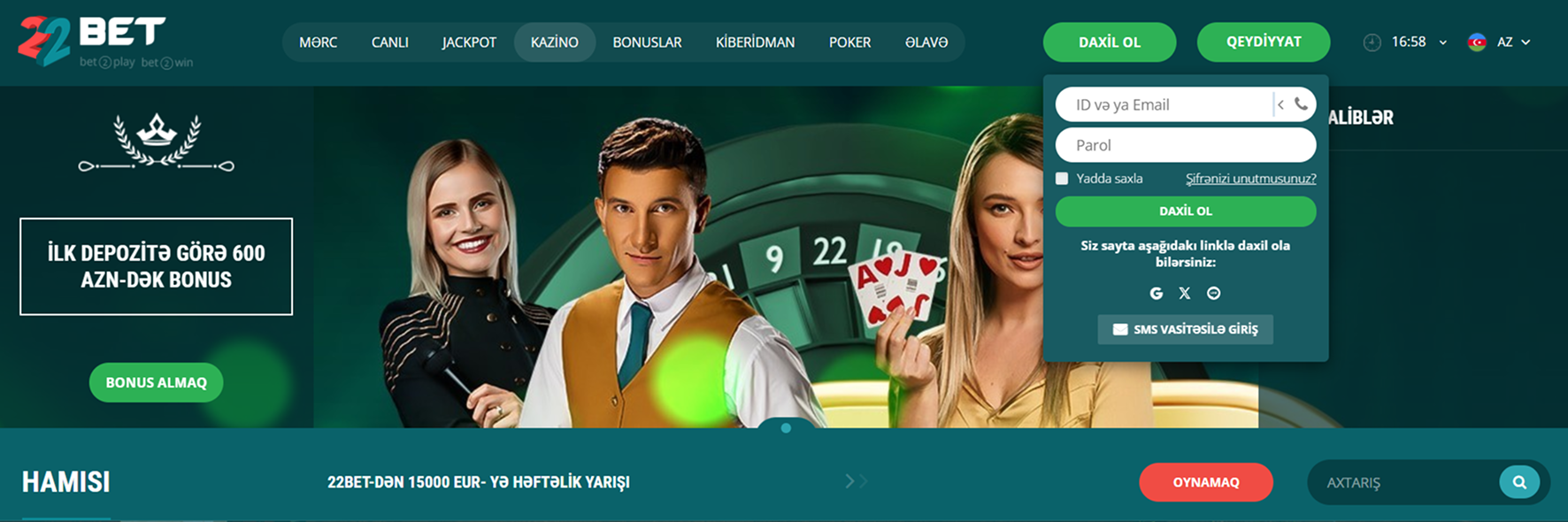 22Bet bukmeker kontoru 22Bet bukmeker kontoru